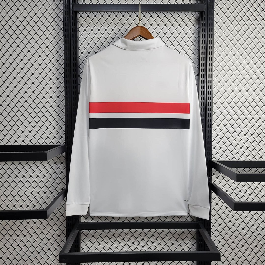 2024/2025 São Paulo Long Sleeve Home Football Shirt