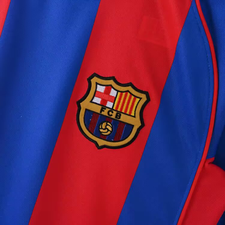 2004/2005 Retro Barcelona Home Football Shirt