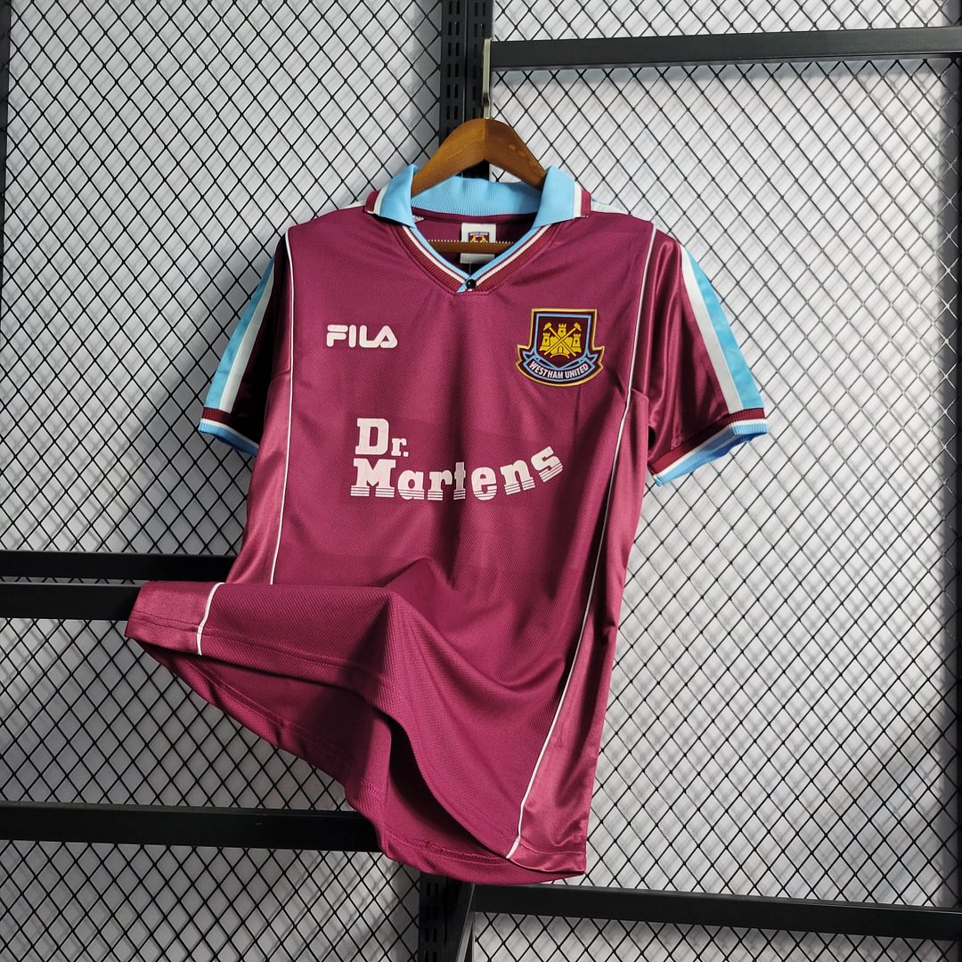 1999/2000 Retro West Ham United Home Football Shirt( Fans Edition )