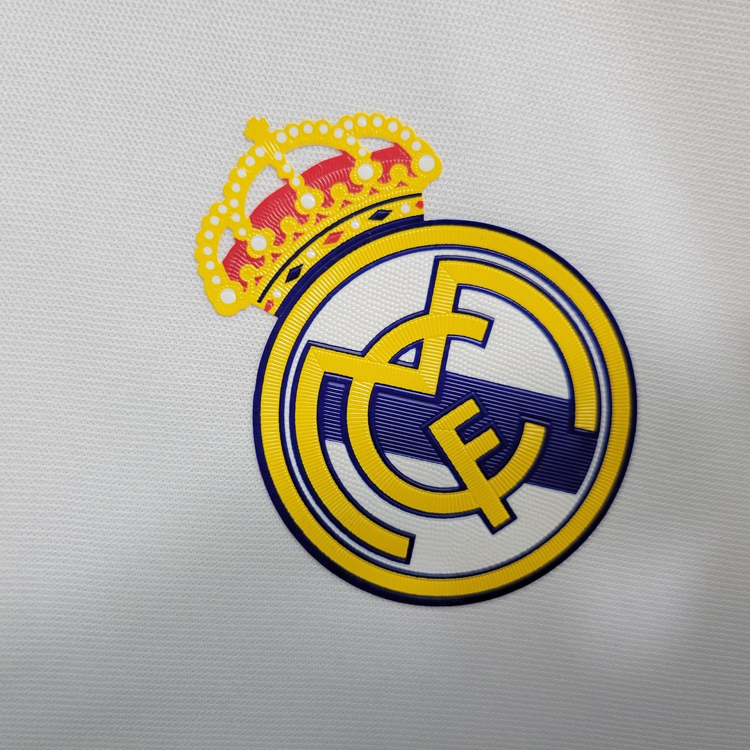 2016/2017 Real Madrid Retro Long Sleeve Home Football Shirt
