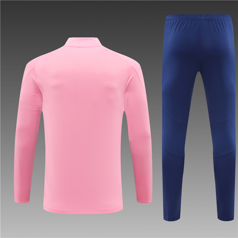2024/2025 Arsenal pink Half-Pull Training Suit Player Edition Football set