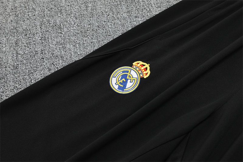 2025/2026 Real Madrid Green Black Dragon Training Wear Suit Shirt