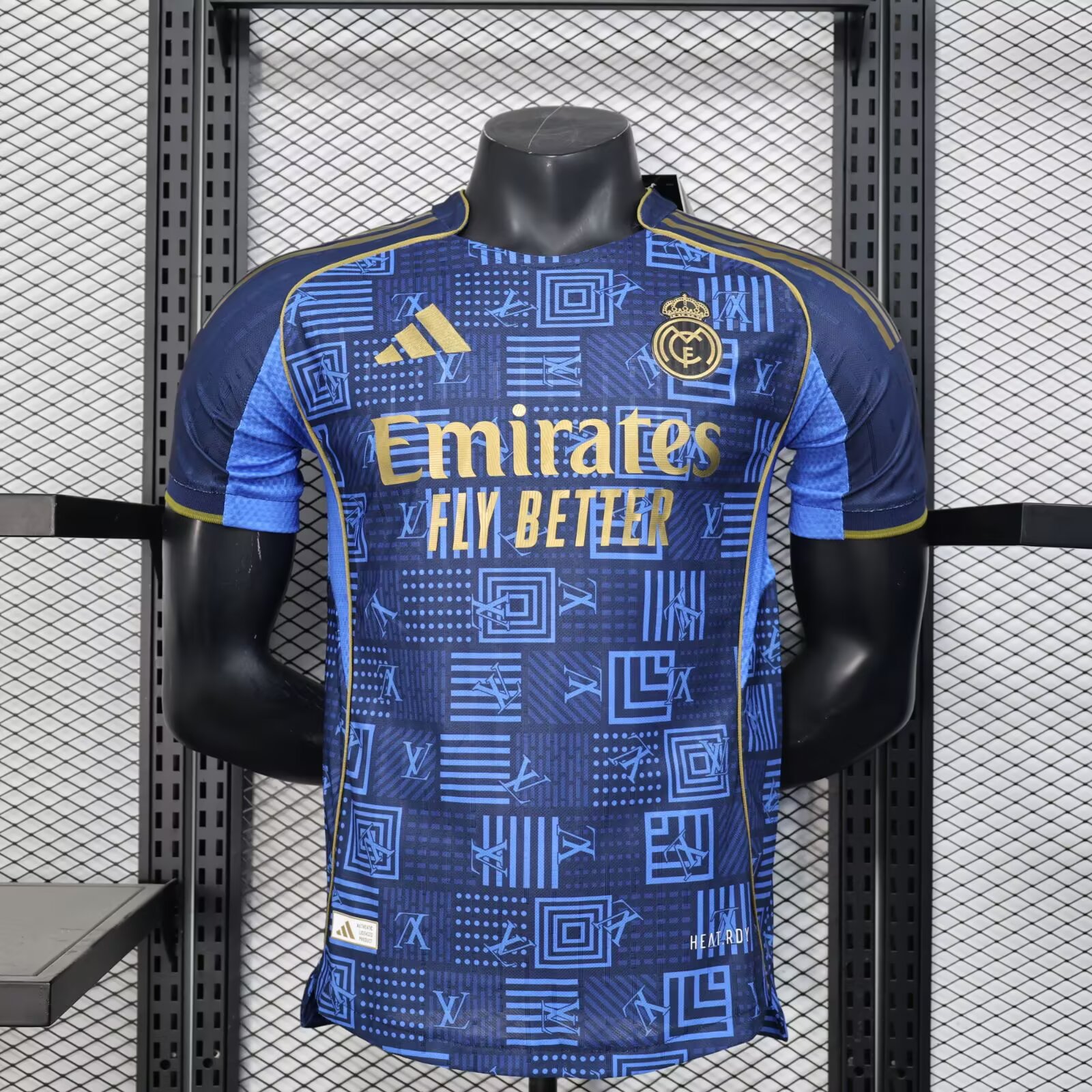 2025/2026 Real Madrid Royal Blue Special Edition Football Jersey For Player Version
