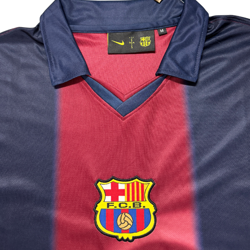 2025 Limited Edition Barcelona x Travis Scott Football Jersey(Fans version)