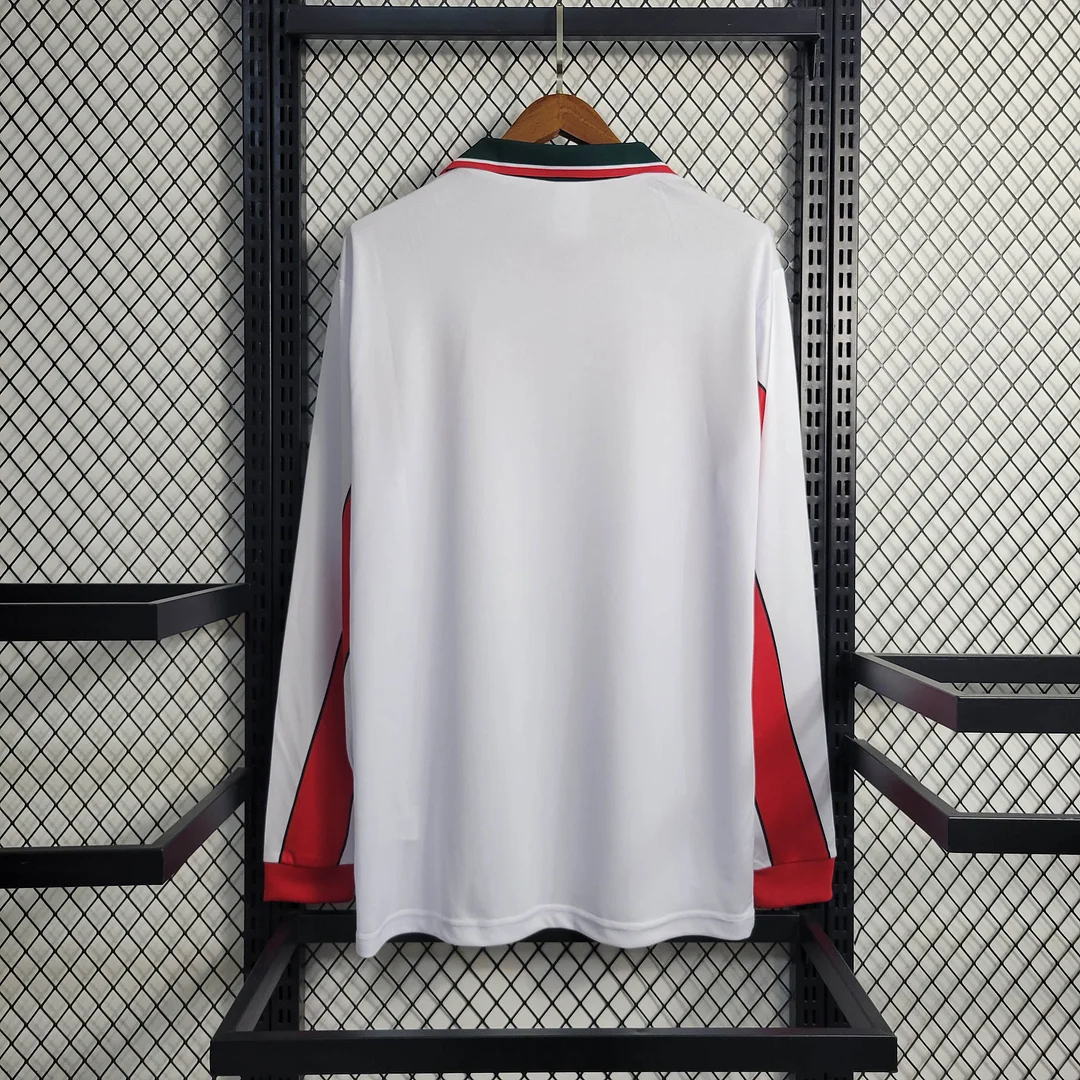 1998 Retro Long Sleeve Morocco Away Football Shirt