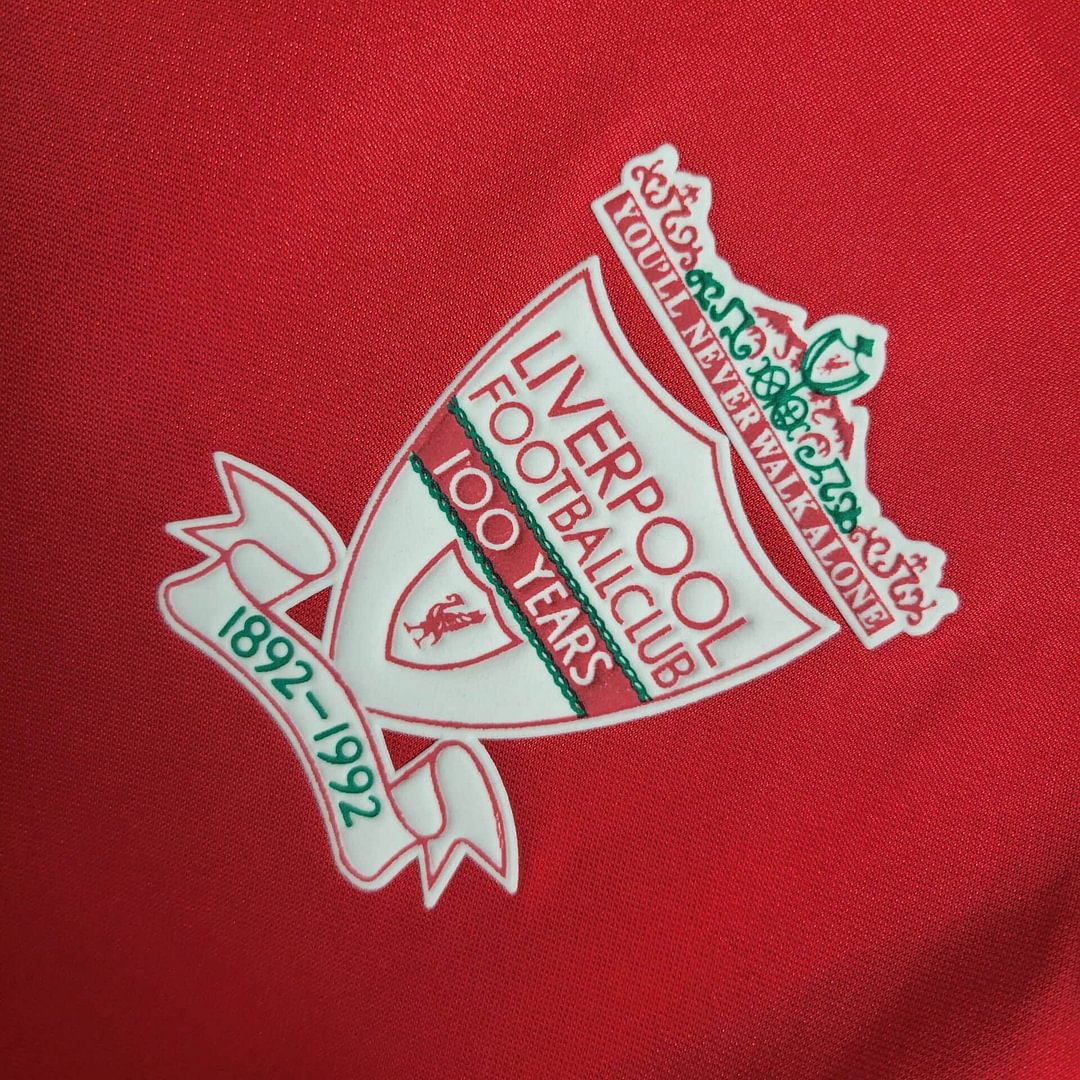 1992/1993 Retro Liverpool Home Football Shirt