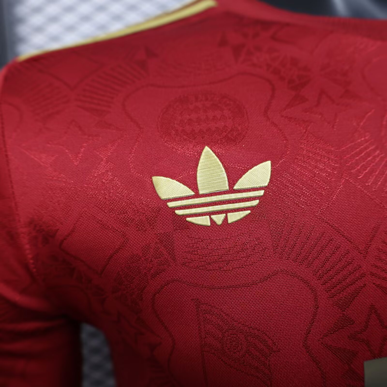 25/26 Bayern 125th Anniversary Red Long Sleeves Jersey(Player Version)