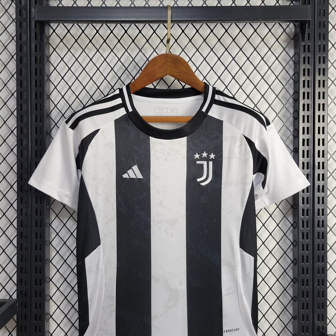 2024/2025 Juventus Home Football Shirt Kids