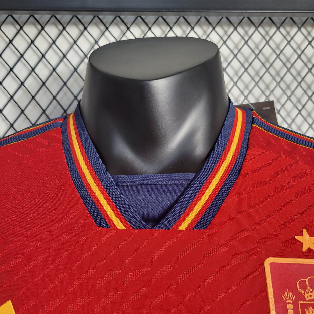 2022 Spain Home Football Shirt( Fans Edition )