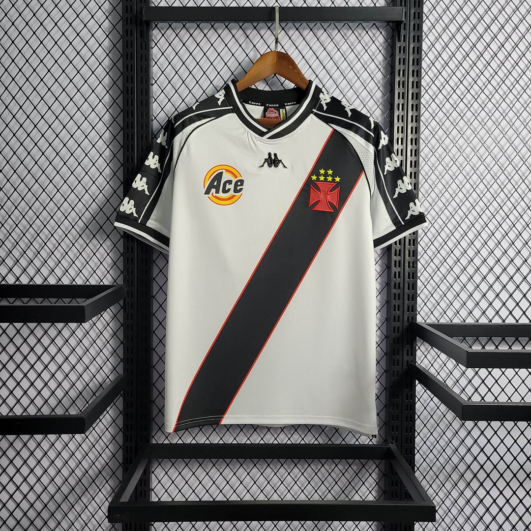 2000 Retro Vasco da Gama Away Football Shirt(Fans version)