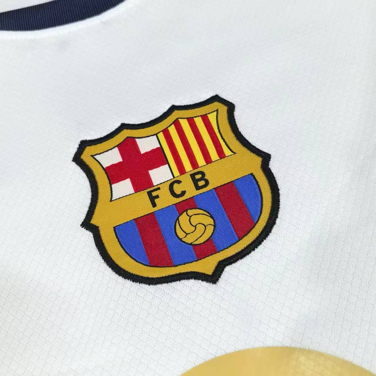 25/26 Barcelona White Special Jersey(Fans version)