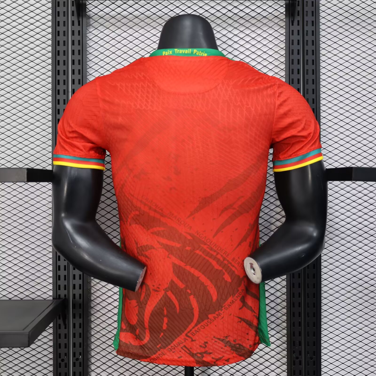 2025/2026 Cameroon Red Away Football Shirt For Player Version