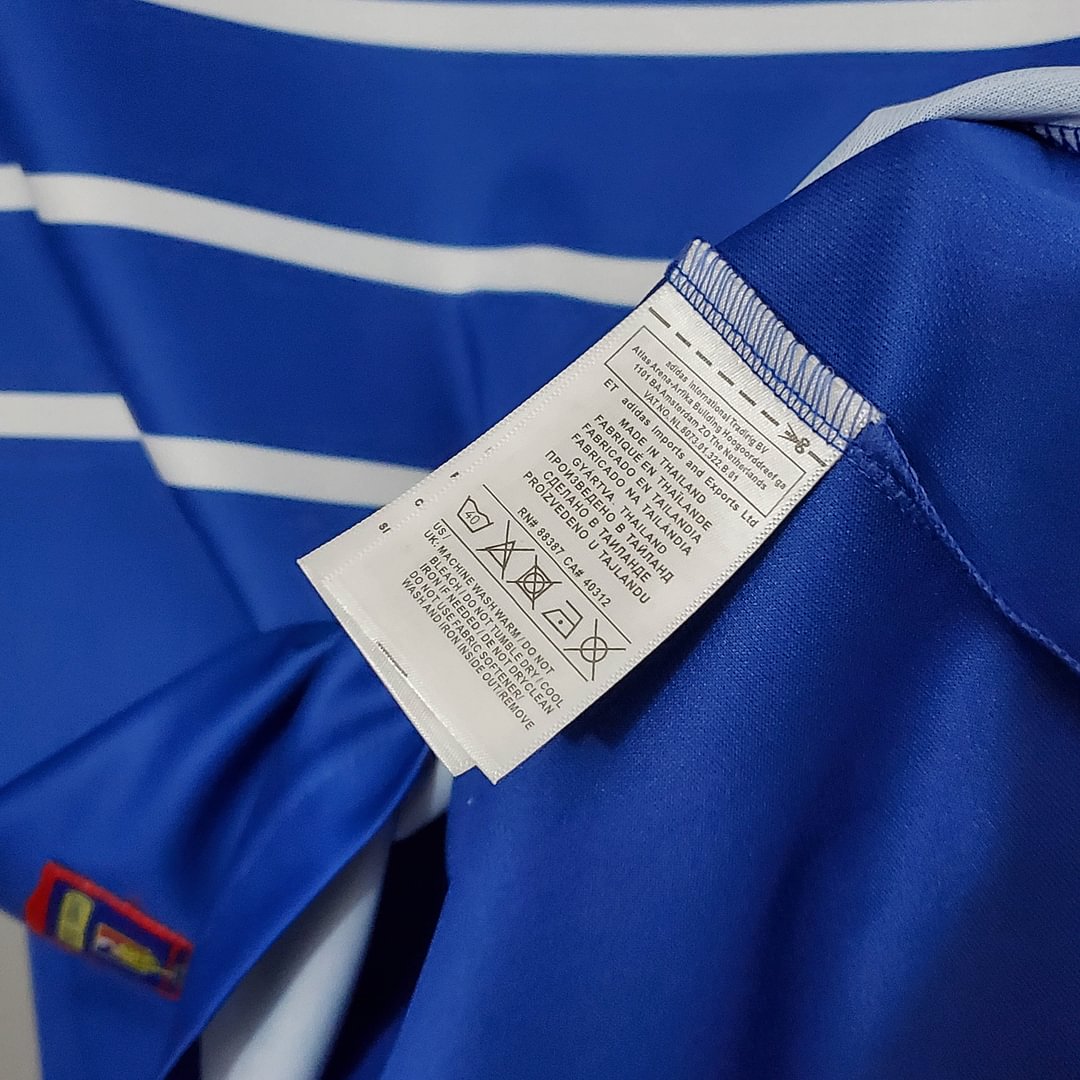 1998 Retro France Home Football Shirt