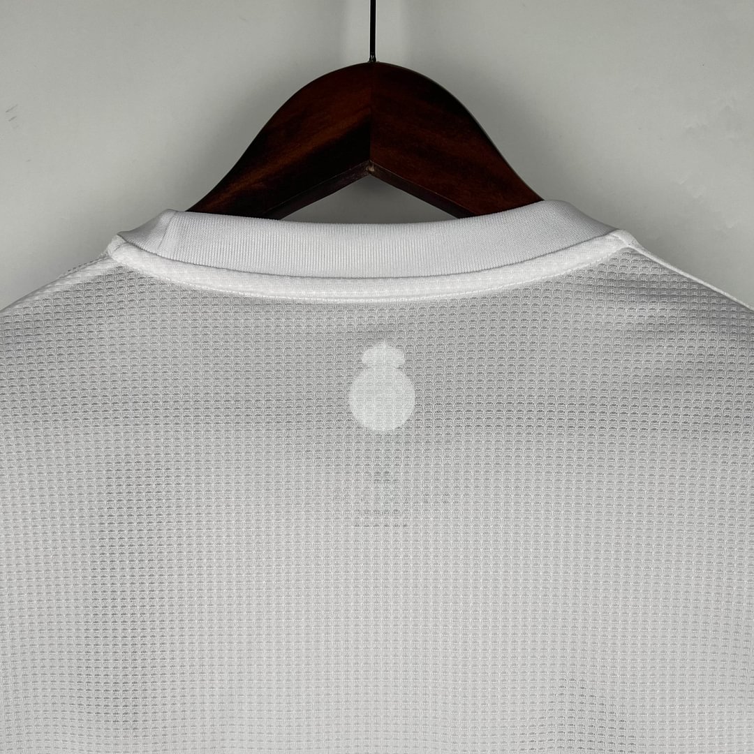 2015/2016 Real Madrid Retro Long Sleeve Home Football Shirt