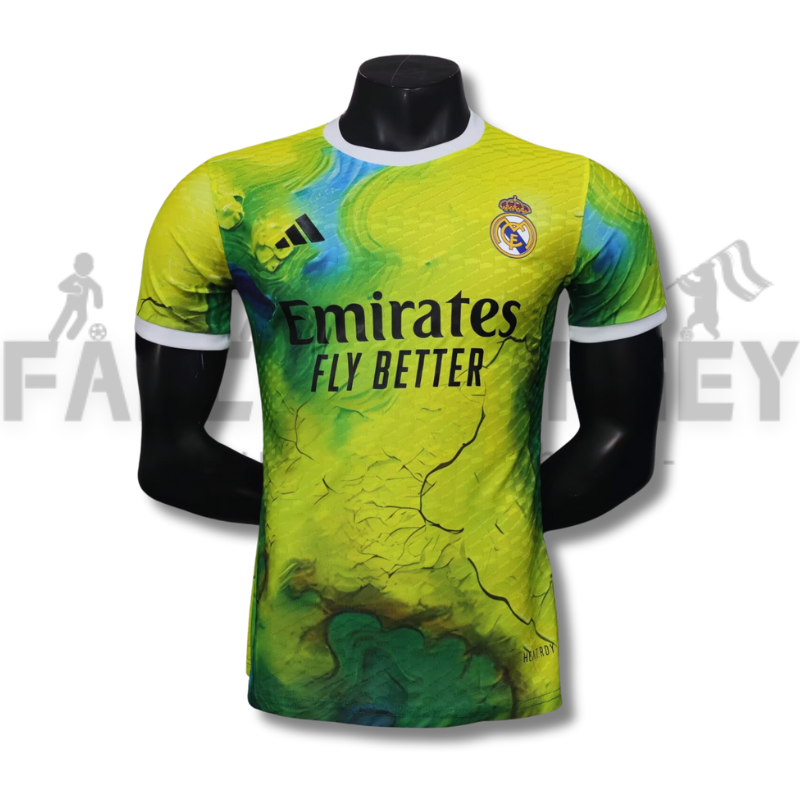 25/26 Real Madrid Fluorescent Green Jersey(Player Version)