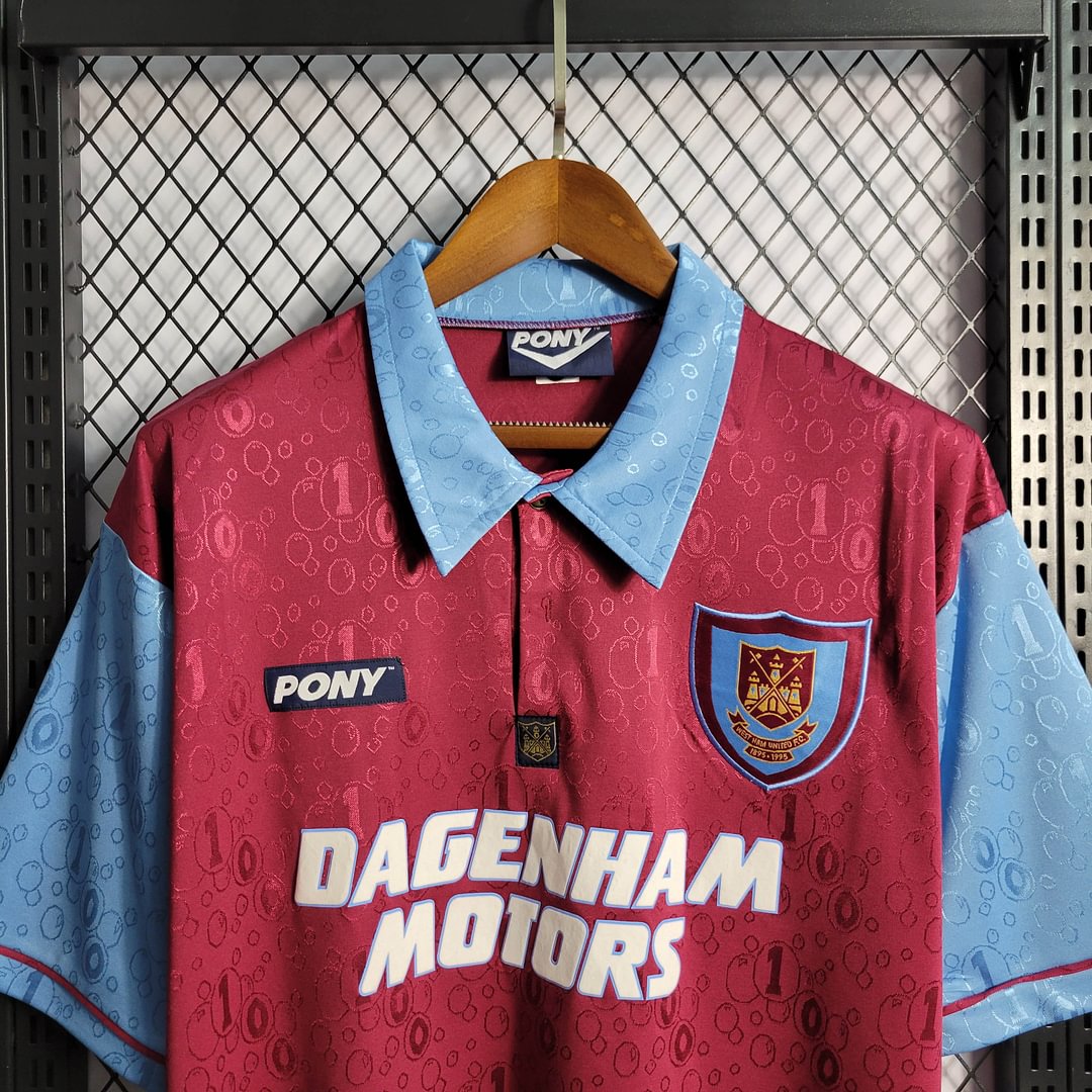 1995/1997 Retro West Ham United Home Football Shirt( Fans Edition )