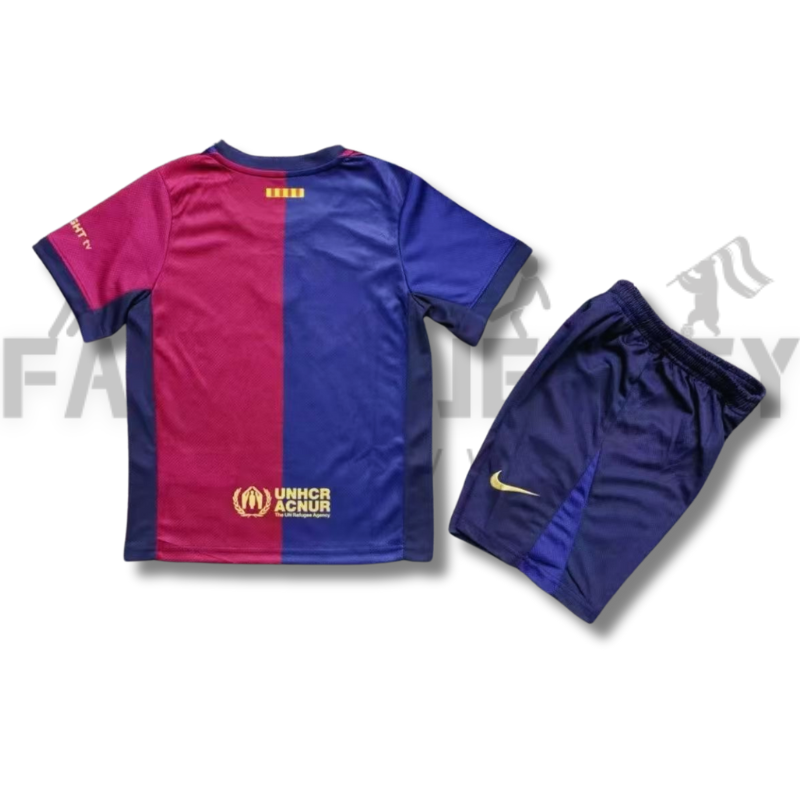 24/25 Limited Edition FC Barcelona x Travis Scott Home Football Shirt (For Kids )