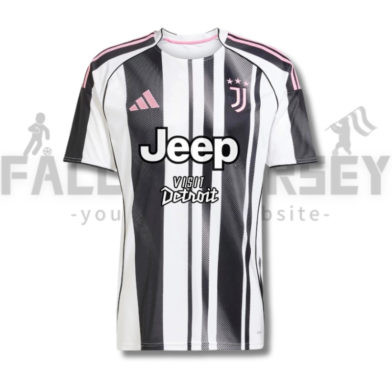 2025/2026 Juventus Home With advertisements Jersey( Player Version)