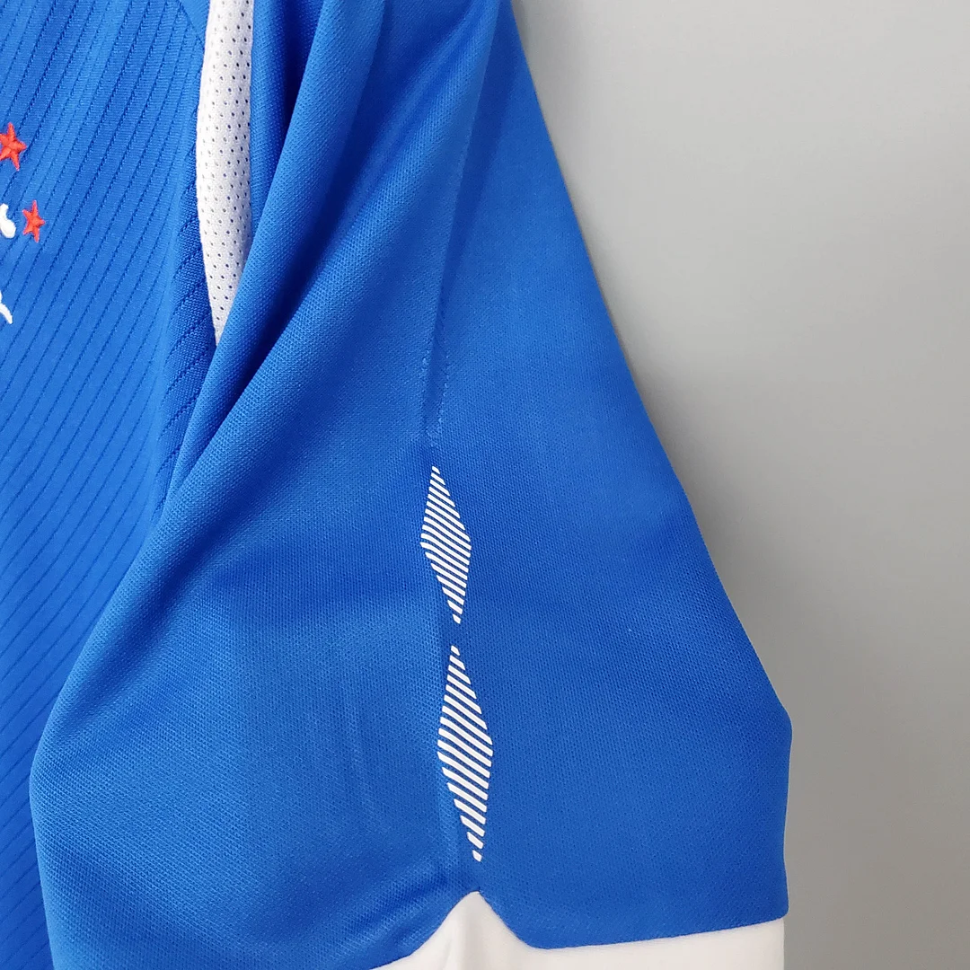 2008/2009 Retro Rangers Home Football Shirt( Fans Edition )