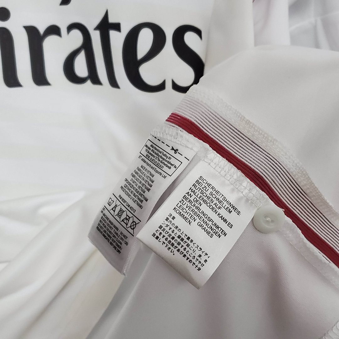 2014/2015 Real Madrid Retro Long Sleeve Home Football Shirt