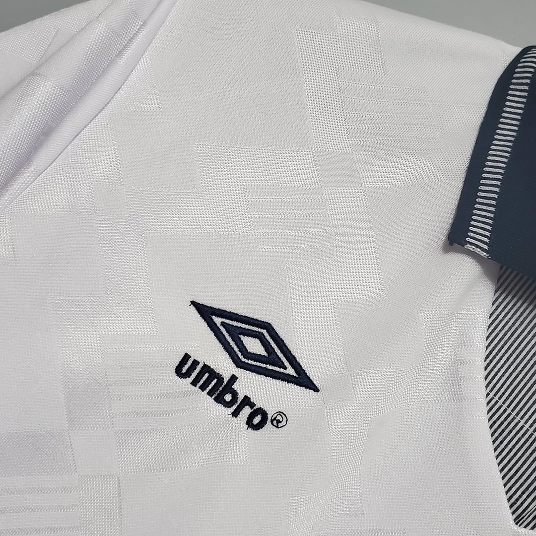 1990 Retro England Home Football Shirt