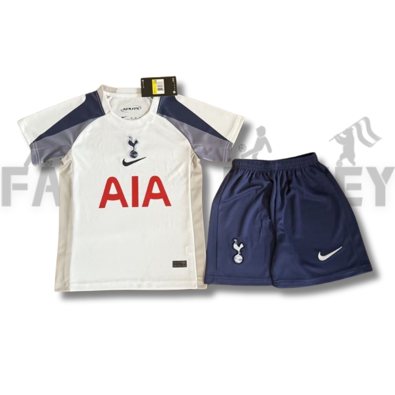 2025/2026 Tottenham Hotspur Home Football Shirt(For Kids)