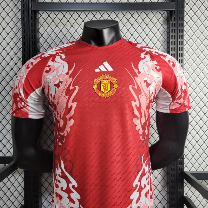2024/2025 Manchester United Red Special Edition Football Shirt For Player Version