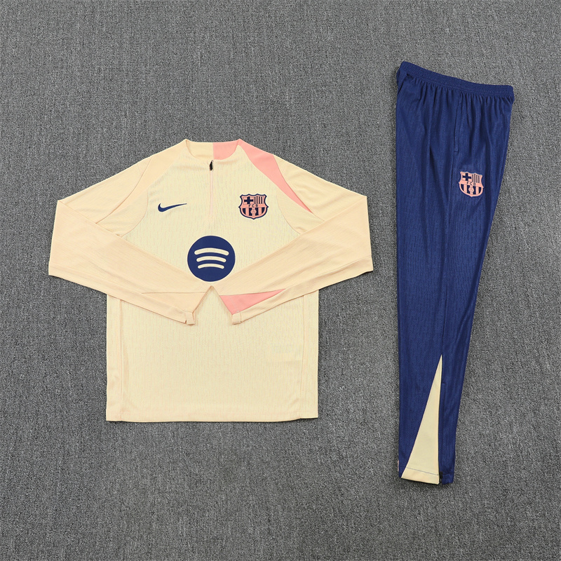 2025/2026 Barcelona Half zip training suit set
