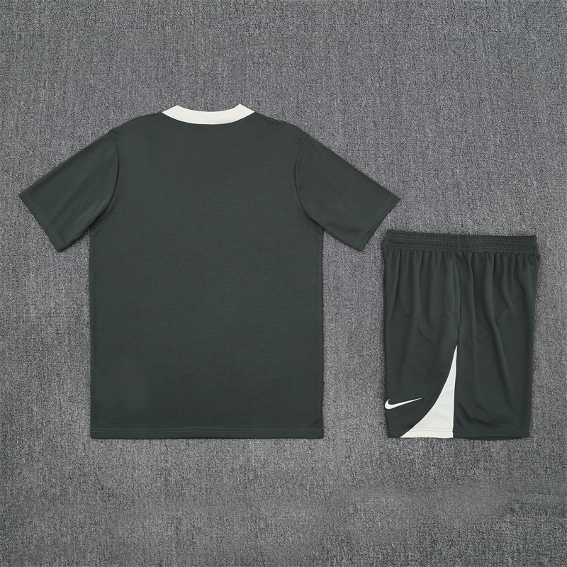 2025/2026 Chelsea Army Green Training Set Football Suit