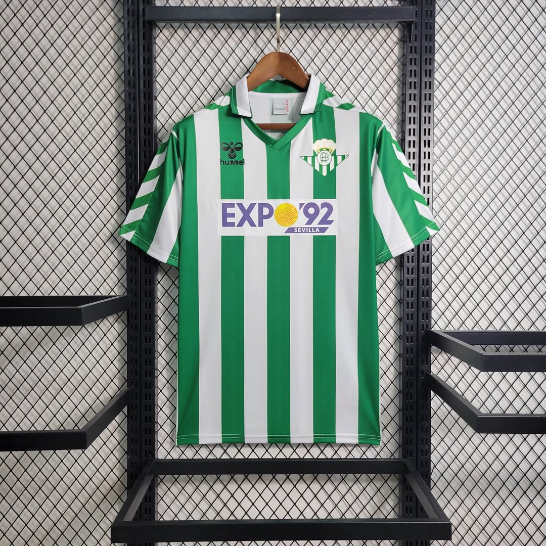 1988/1989 Retro Real Betis Home Football Shirt( Fans Edition )