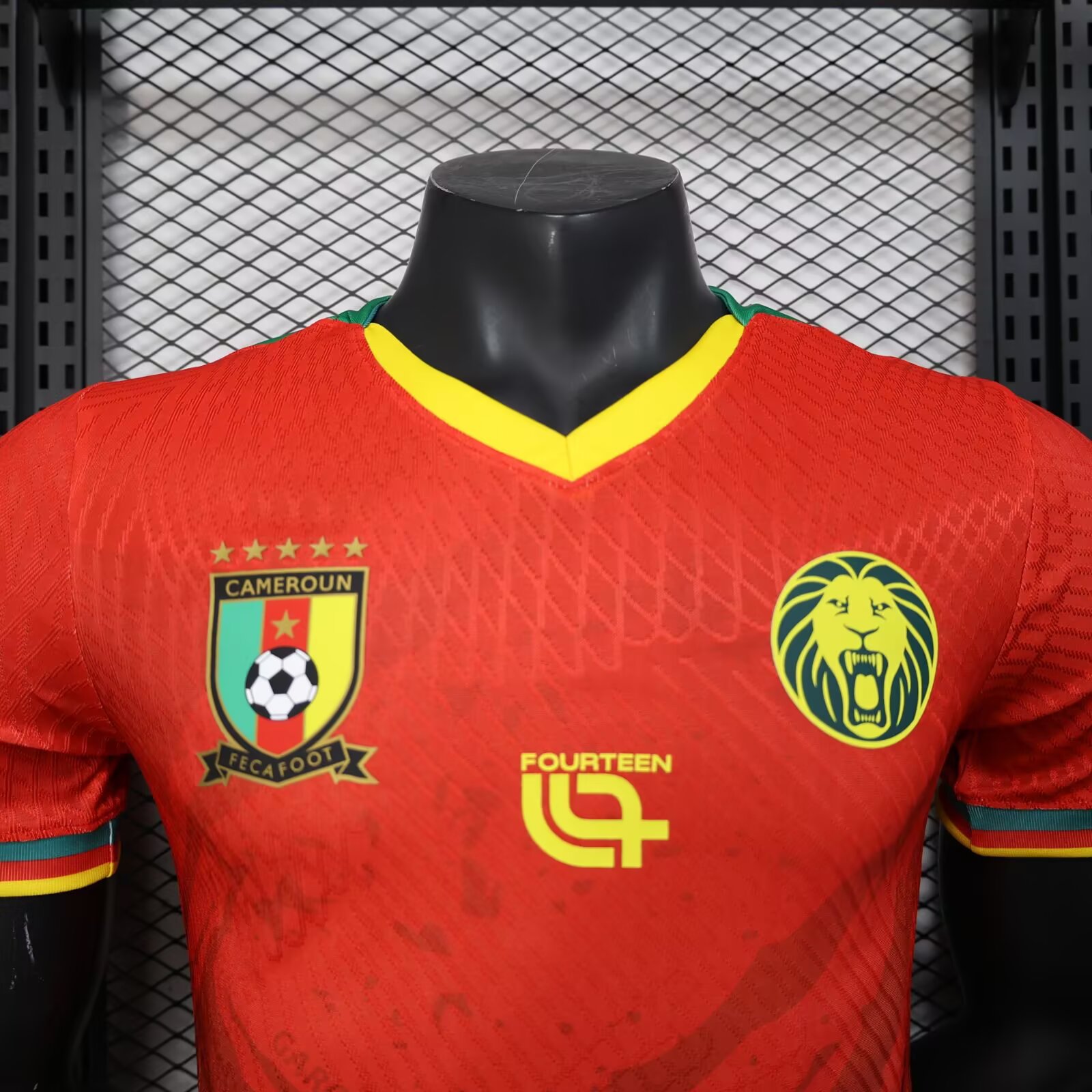 2025/2026 Cameroon Red Away Football Shirt For Player Version