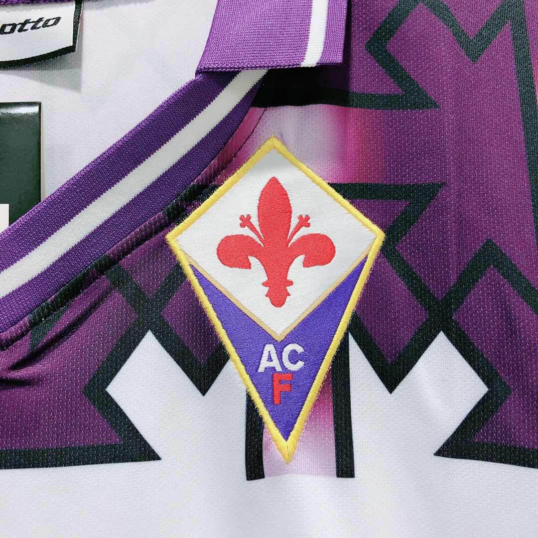 1992/1993 Retro Fiorentina Away Football Shirt( Fans Edition )