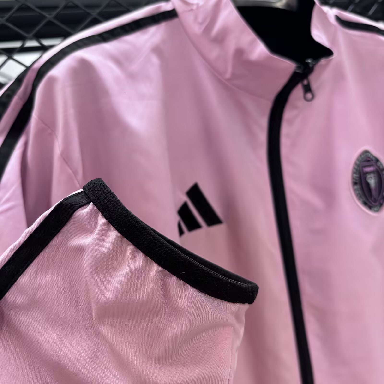 2025/2026 Inter Miami Pink White Windbreaker Football Shirt