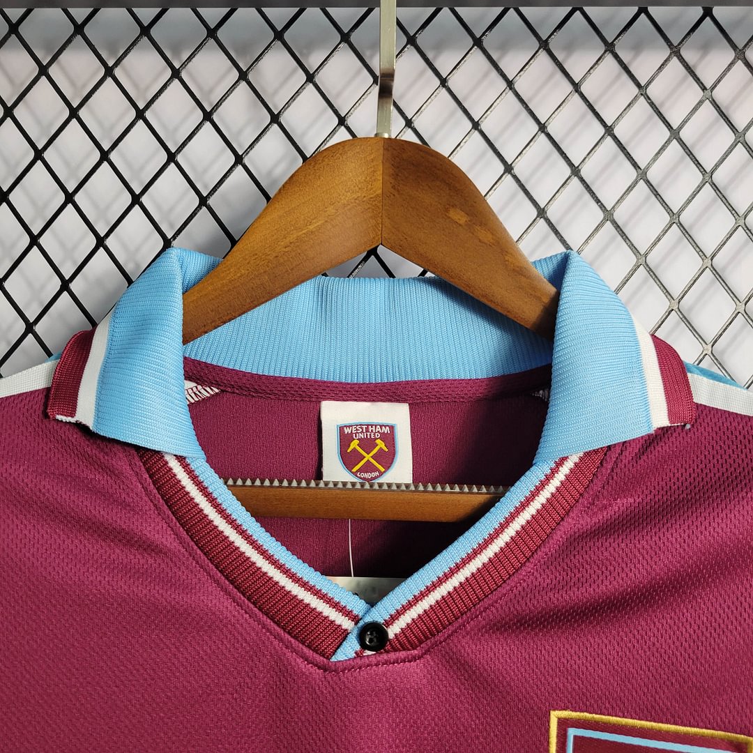 1999/2000 Retro West Ham United Home Football Shirt( Fans Edition )