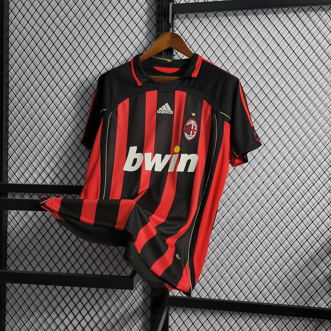 2006/2007 AC Milan Retro Home Football Shirt