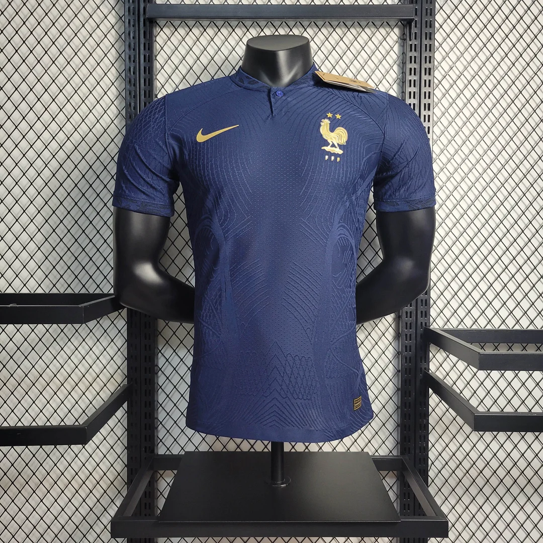2022 France Home Football Shirt( Player Edition )