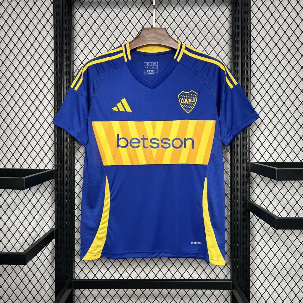 2024/2025 Boca Juniors Home Football Shirt(Fans version)