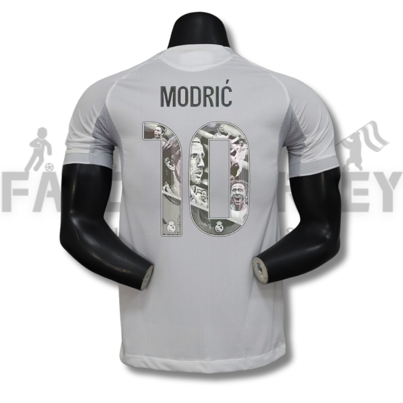 2025/2026 Real Madrid Luka Modrić Home Jersey(Player Version)