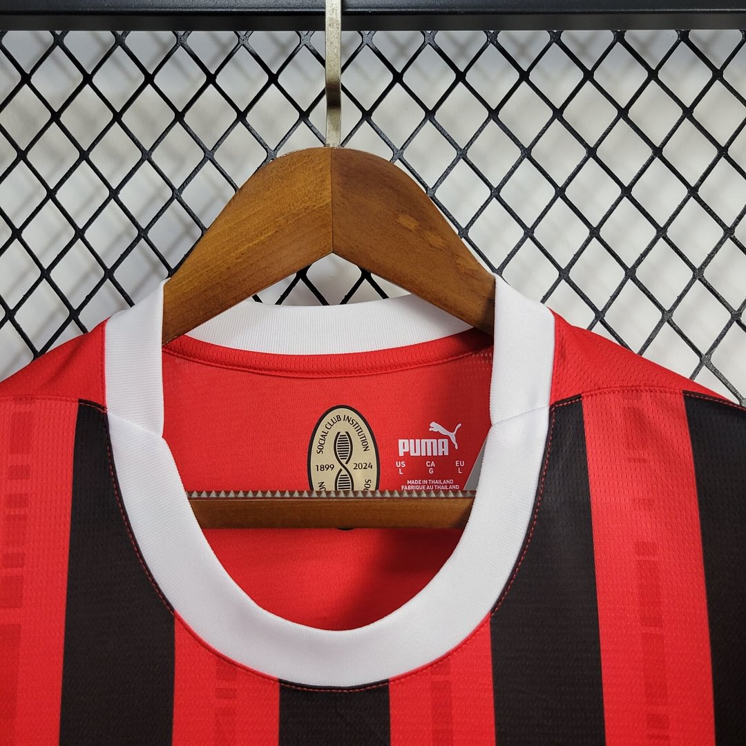 2024/2025 AC Milan Home Football Shirt For Fans Version