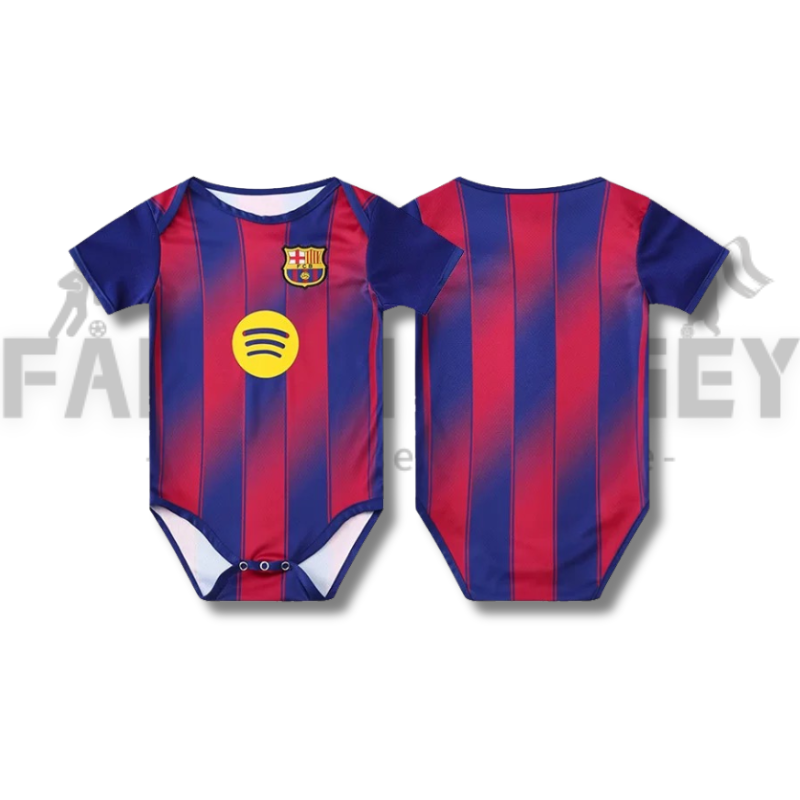 2025/2026 Barcelona Home Football Jersey (For Baby)