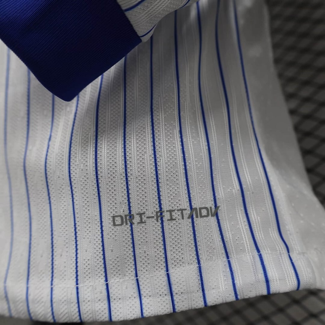 2024 France Long Sleeve Away Football Shirt For Player Version