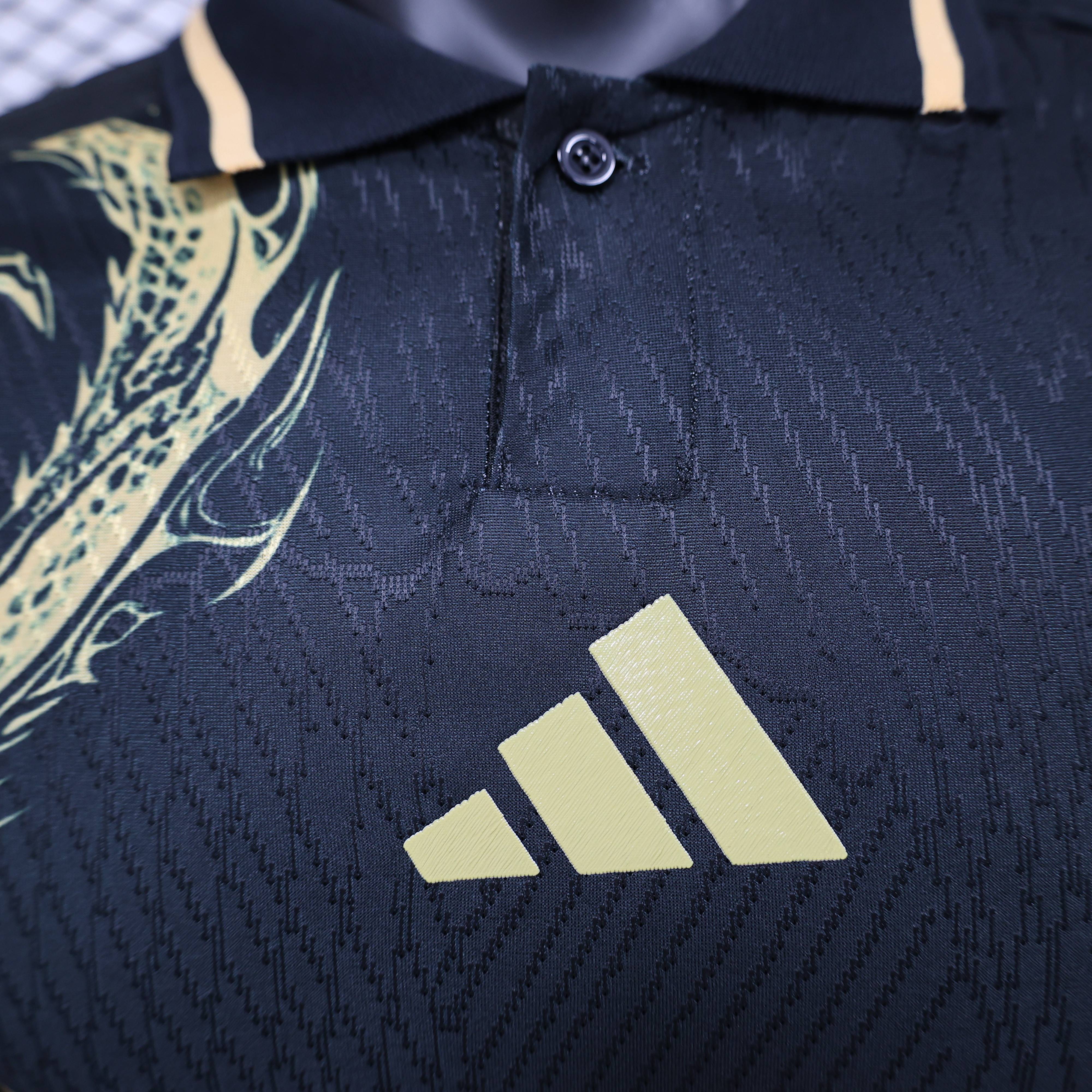 2024/2025 Real Madrid Gold Dragon Special Edition Football Jersey For Player Version