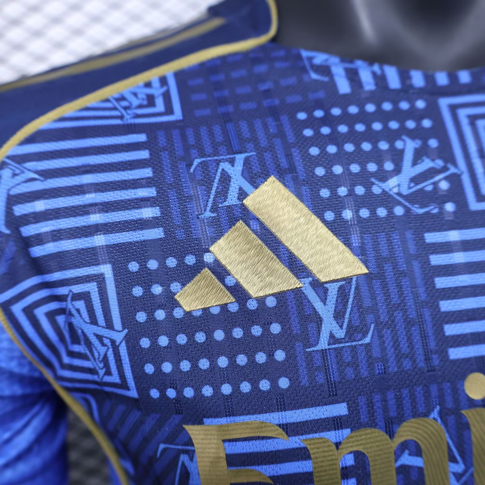 2025/2026 Real Madrid Royal Blue Special Edition Football Jersey For Player Version