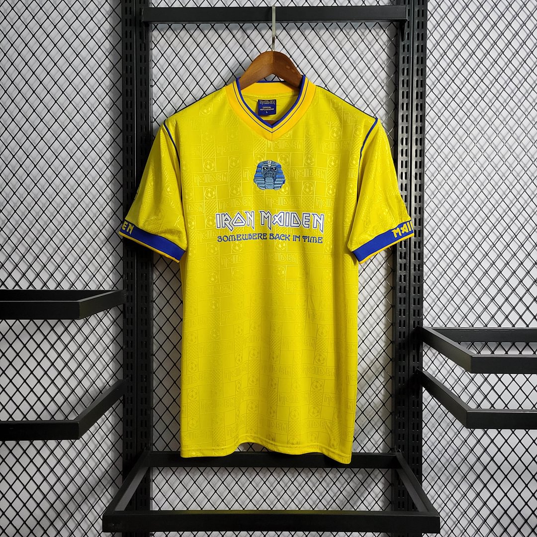 2008 Retro West Ham United Yellow Football Shirt( Fans Edition )
