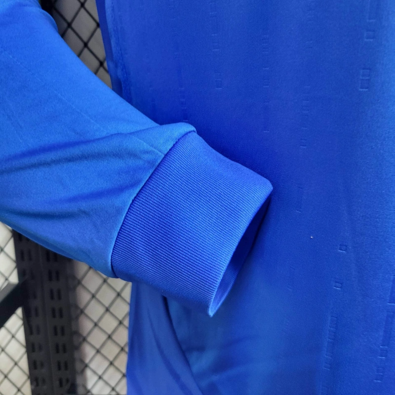 2024 Italy Long Sleeve Home Football Shirt(Player Version )