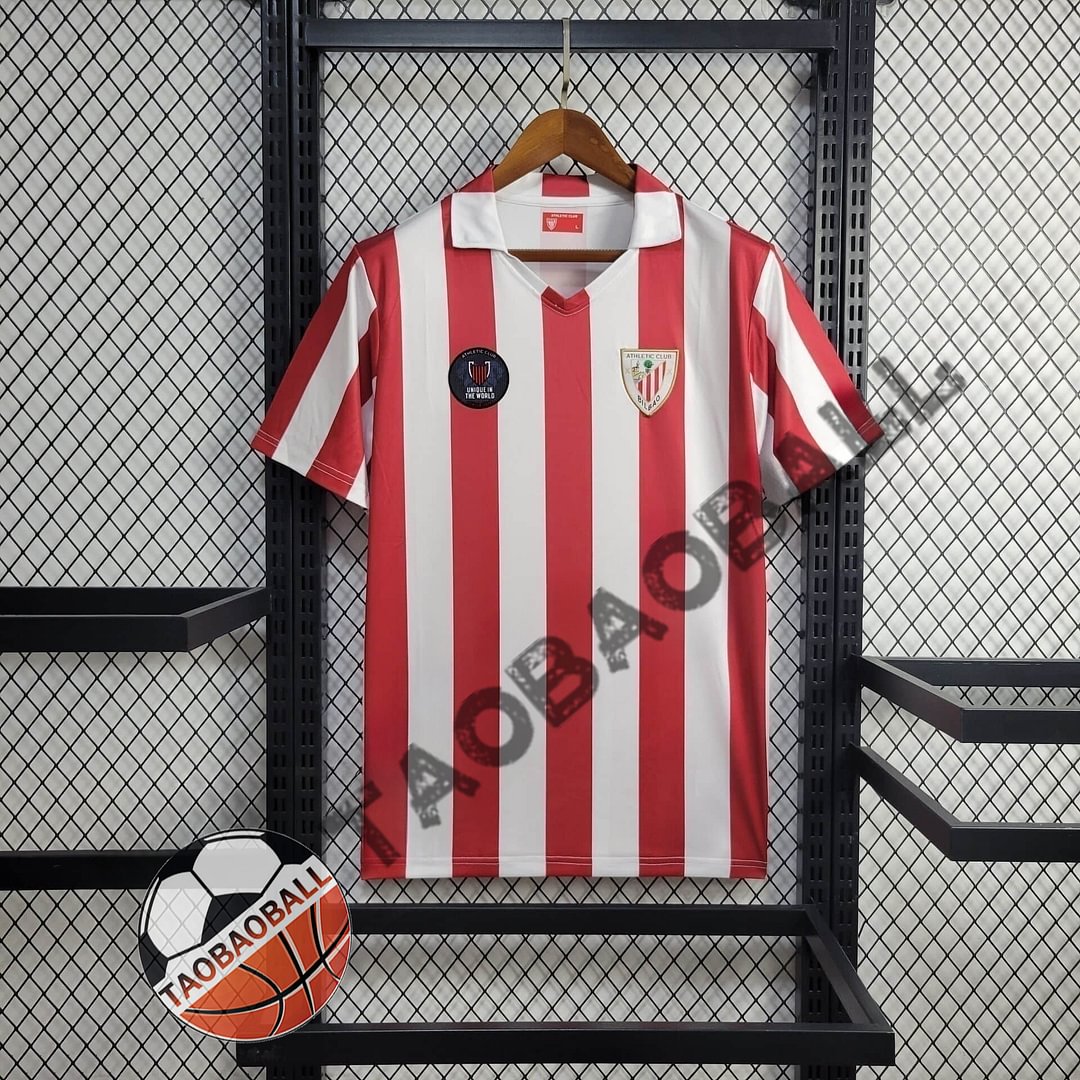 1984 Retro Athletic Bilbao Home Football Shirt( Fans Edition )