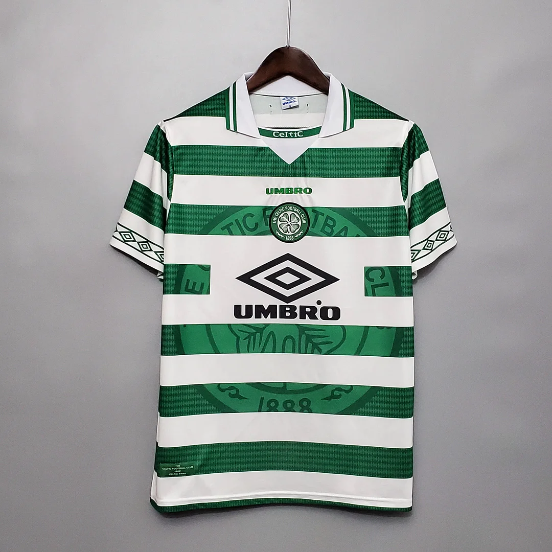 1998/1999 Retro Celtic Home Football Shirt( Fans Edition )