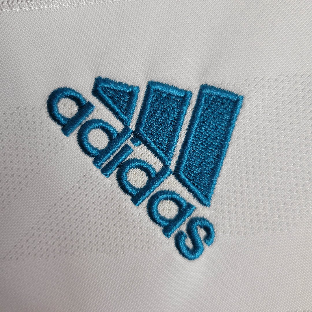 2017/2018 Real Madrid Retro Long Sleeve Home Football Shirt