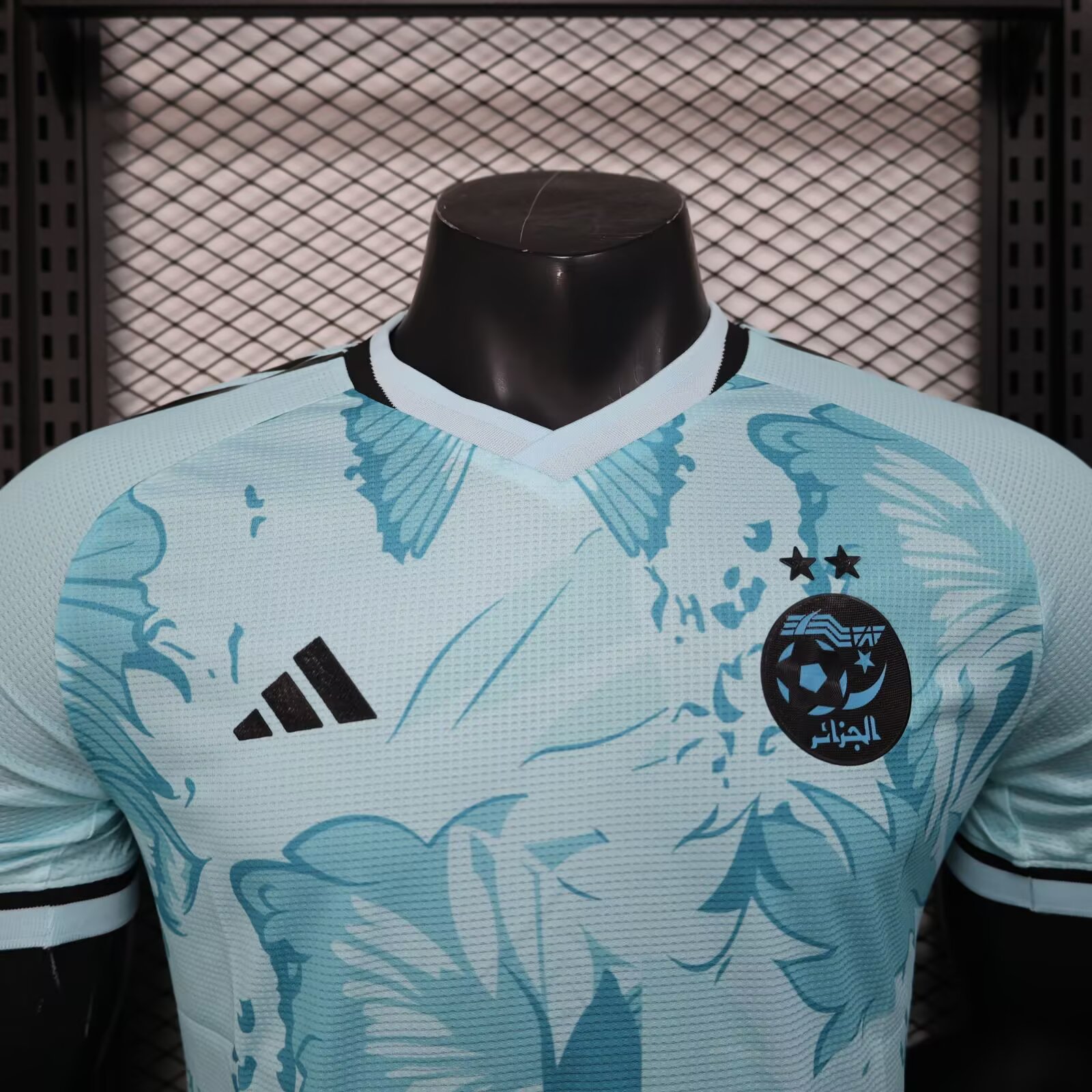 2025/2026 Algeria Bright Blue Football Jersey( Player Edition)