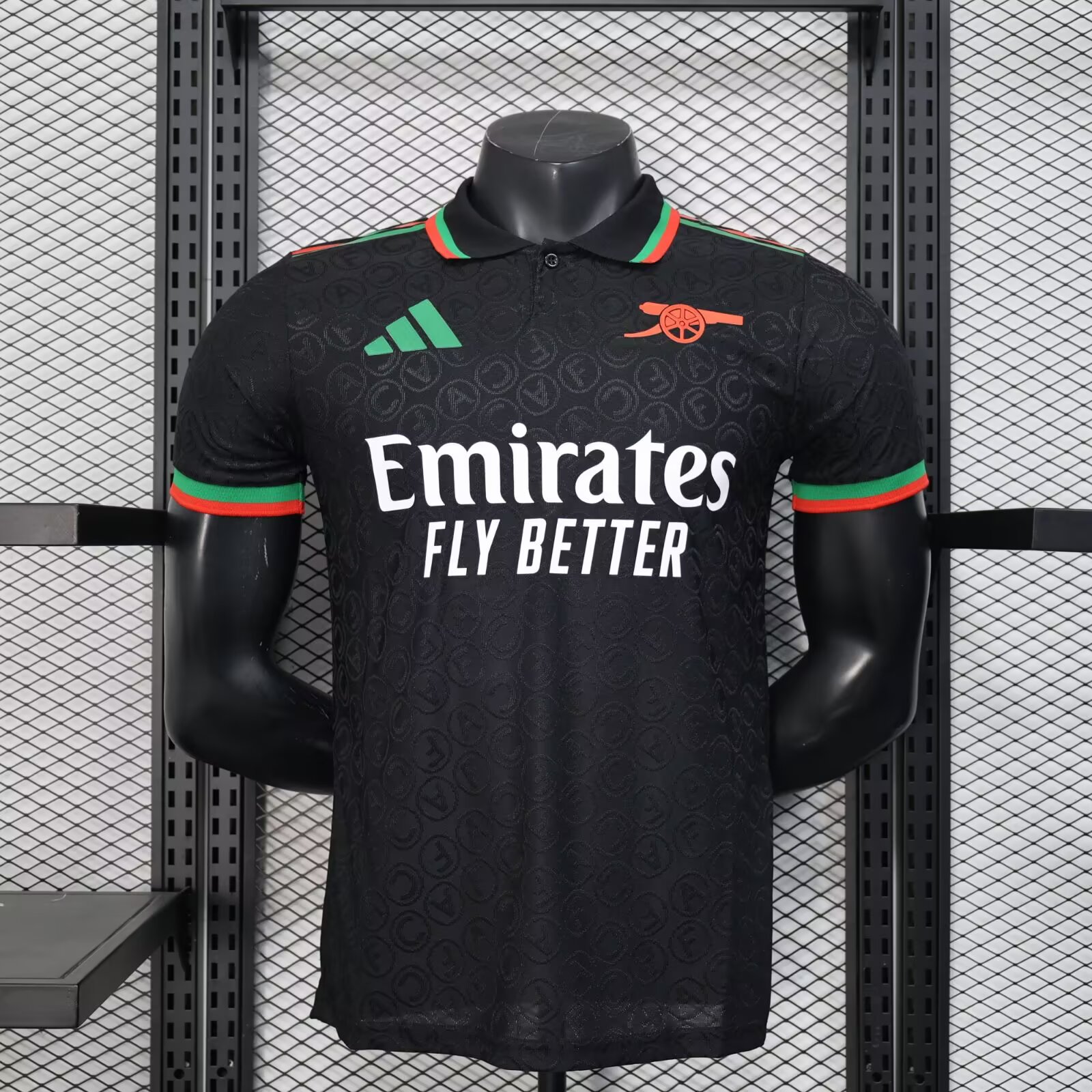 2025/2026 Arsenal Black Special Edition Football Jersey For Player Version